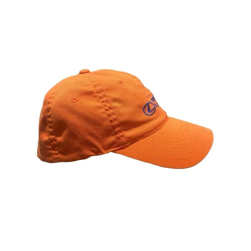 Team Lexus Flexfit Cotton/Spandex Yupoong Orange Hat OSFA
